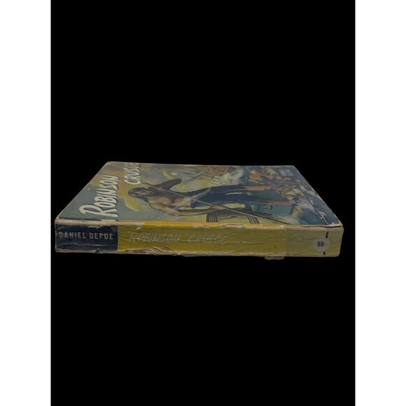 Vintage Giant Junior Classics Robinson Crusoe Daniel Defoe Paperback AS/IS - Picture 13 of 13